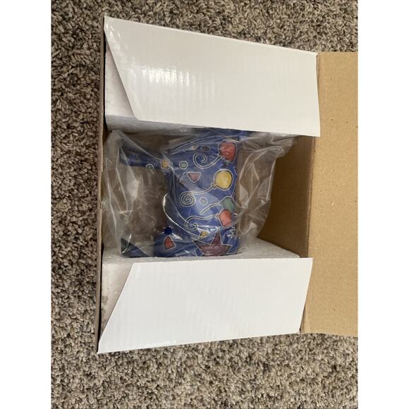 Cow Parade “Party Cow” Blue with Balloons 2000 #9178 Retired Westland Giftware - Picture 9 of 9